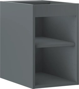 Mexen Box-A, závesná skrinka 30 cm, grafitová matná, 91AX1-0300-470-1-66