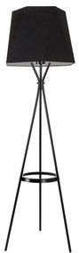 Stojacia lampa VENEDIK 1xE27/60W/230V čierna