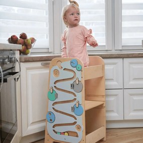 Rastúca učiaca veža 5v1 Play, 75 cm – mätová