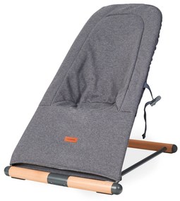 Lehátko skladacie Evolux Natural Anthracite