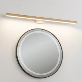 Brilagi-LED Kúpeľňové osvetlenie zrkadla WOODY MIRROR LED/15W/230V IP44 dub/biela