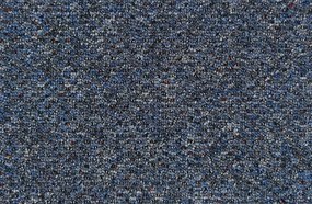 Timzo, Koberec metráž New Techno 3532 sv. modré, na mieru, šíře 4m,5m, modrá, ab (mriežka), chodba / predsieň