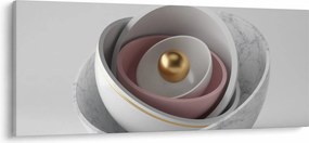 Obraz - Zlatá perla (120x50 cm)