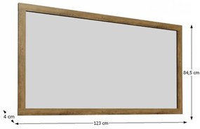 Zrkadlo MONTANA LS, dub Lefkas