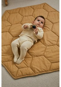 Žltá detská hracia podložka Honeycomb – Lorena Canals