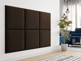 Čalúnený nástenný panel Pag 60x60, Farba čalúnenia:: ekokoža Soft 011 (čierna)