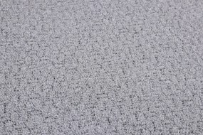 Timzo, Metrážny koberec Sahara 5322, na mieru, šíře 4m, šedá, filc, chodba / predsieň