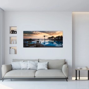 Obraz - Resort pri mori (120x50 cm)