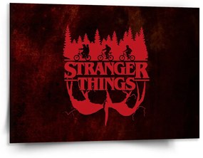 Sablio Obraz Stranger Things Red - 150x110 cm