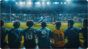 Neo-Sport Futbalová bránka 300 x 200 x 120 cm NS-473 čierno-červená
