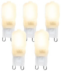 Sada 5 LED žiaroviek G9 CUTE PC 2W 200 lm 2700K