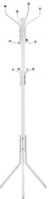 Stojanový vešiak LINEA biely
