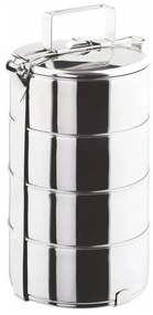 Nosič na jedlo TORO 4 l, nerezový