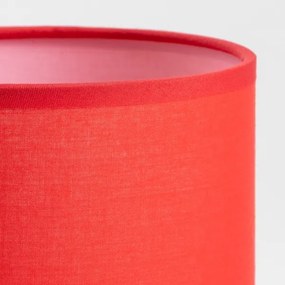 Brilagi - LED Nástenná lampa NUBILA 1xE27/25W/230V + LED/3W chróm/červená