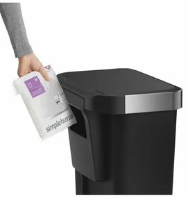 Simplehuman CW1385CB 45 l čierny plast / nerezová oceľ