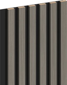 Mexen Lam-B, akustické stenové lamely 275 × 30 cm, HDF doska 4 mm, technická dyha, dub oceľový, S100-275307-3015-006
