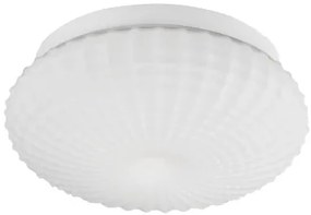 Dizajnové stropné svietidlo Clam 30 biele