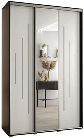 Skriňa 45 Canaris 13 160 čierna/biela/silver