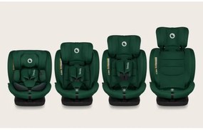 Lionelo - Otočná autosedačka s základňou BASTIAAN i-Size 40-150 cm Green Forest