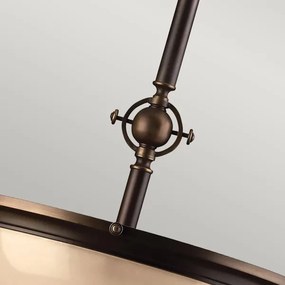 Hinkley HK-MAYFLOWER-P-C - Luster na reťazi MAYFLOWER 3xE27/60W/230V