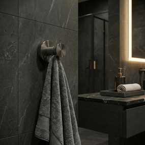 Kúpeľňový vešiak REA MODERN 6606A titán