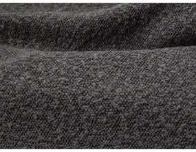 Tmavosivá čalúnená dvojlôžková posteľ s úložným priestorom s roštom 160x200 cm Simon Darren – Micadoni