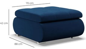 Taburetka FORESTA Kronos granátová