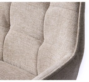 Béžová barová stolička s nastaviteľnou výškou Nolan – Unique Furniture