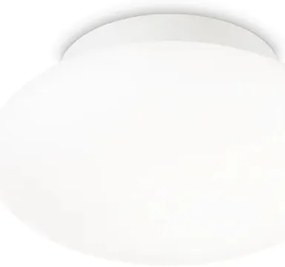 Ideal Lux-Kúpeľňové stropné svietidlo BUBBLE 1xE27/60W/230V pr.33,5 cm IP44 biela