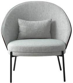 Svetlosivé kreslo Canelas – House Nordic