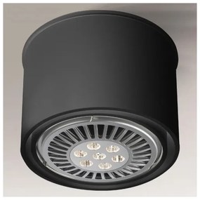 Shilo 1117 - Bodové svietidlo MIKI 1xGU10/15W/230V čierna
