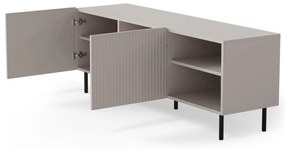 TV stolek Paxos 150 cm kašmír/černý