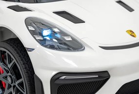 Elektrické autíčko Porsche Spyder RS 718 Lakier biele