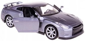 008805 Kovový model auta - Nex 1:34 - Nissan GT-R Strieborná