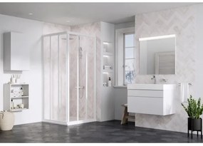 Ravak 15V701R2Z1 - Sprchový kút SUPERNOVA 90x198 cm biely