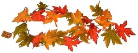 Girlanda jesenná s javorovými listami, 125 cm