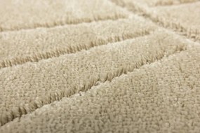 Kúpeľňový koberček Shell svetlobéžový