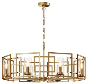 Maytoni H009PL-08G - Luster na reťazi BOWI 8xE14/40W/230V