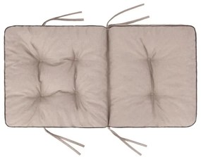 Vankúš na záhradnú hojdačku VENUS 60 cm béžový, ekolen