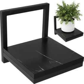 Závesný stojan na kvety TORGET čierny