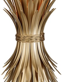 Stojaca lampa v štýle Art Deco zlatá - Wesley