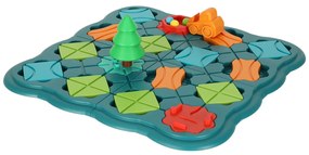 KIK Puzzle desková hra bludiště překážková dráha 28 el.