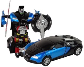 Lean Toys Súprava 2v1 Transformer - modrý, červený