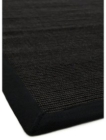 Čierny koberec 300x200 cm Sisal - Asiatic Carpets