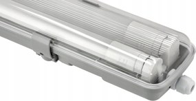 3x Hermetické svietidlo + 6x LED trubica 120 cm 4000K