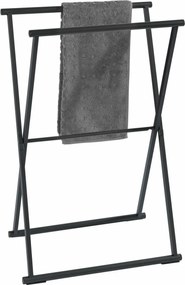 Wenko LAVA skladací vešiak na uteráky – čierny