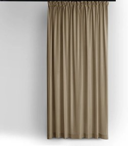 Béžový zamatový dimout záves 200x270 cm Velto – Filumi