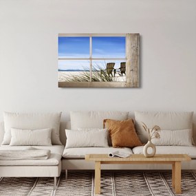Obraz - Výhľad oknom (90x60 cm)