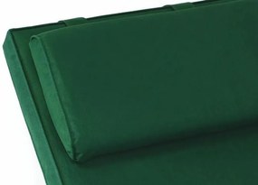 Záhradné drevené lehátko DIVERO Florentine + polstrovanie