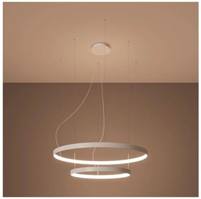 Thoro TH.176 - LED Luster na lanku RIO LED/80W/230V CRI90 3000K biela